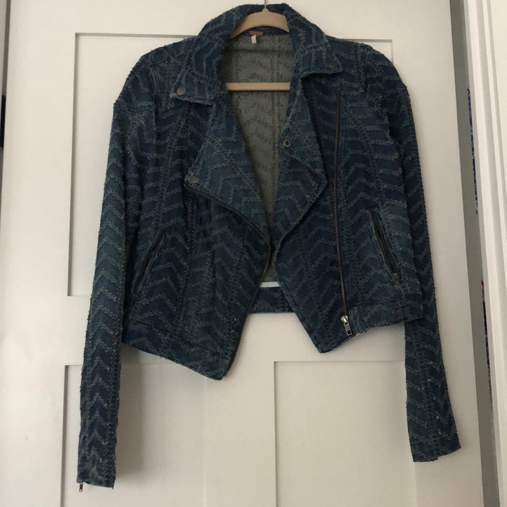 Free People denim jacket